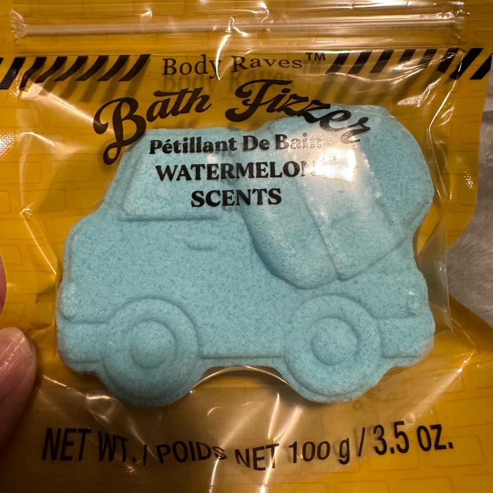Cement Mixer Blue Bath Fizzer